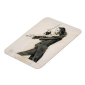 ニコロ・パガニーニ(1782-1840)遊のバイオリン, 1 マグネット (左側)