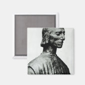 ニコロ・マキャヴェリの胸像 マグネット (正面/裏面)