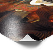 ニコロ・マキャヴェリ氏の勉強、Stephano Ussi著 フォトプリント (角)