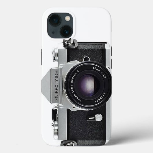 ニコンNikkormat FT3ヴィンテージカメラ Case-Mate iPhoneケース (裏面)