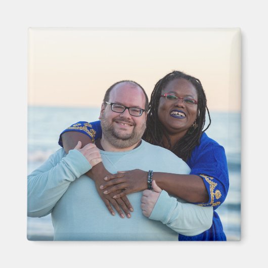 ニコールとピート マグネット (正面)