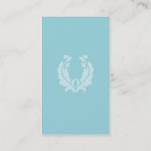 ニコールのためのカスタムな名刺 名刺 (裏面)