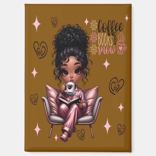 ニコールコーヒーブックマグネット マグネット (正面)