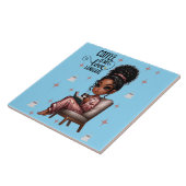 ニコールコーヒーラブ言語セラミックタイル タイル (側面)