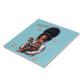 ニコールコーヒー&チルセラミックタイル タイル (側面)