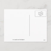 ニコールジャネスによるイースターフクロウ葉書 シーズンポストカード (裏面)