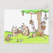 ニコールジャネスによるイースターポストカード シーズンポストカード (正面)