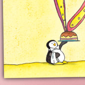 ニコールジャネスによる第75誕生日ハッピーポストカード ポストカード