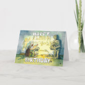 ニコールジャネスの歴史おたくハッピーバースデー カード (正面)