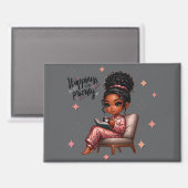 ニコールハピネス磁石 マグネット (正面/裏面)