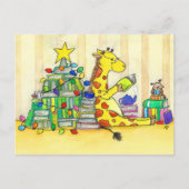 ニコールメリー・ジャネスによるクリスマスの本紙はがき ポストカード (正面)