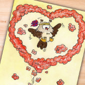 ニコールヤネスによるSMOKEポストカードのハート ポストカード