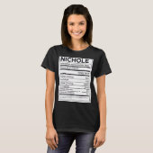 ニコール栄養情報問題解決Har Tシャツ (正面フル)