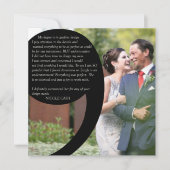 ニコール現金の証言結婚式招待状 シーズンカード (正面)