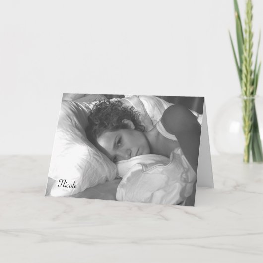 ニコール カード (正面)