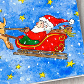 ニコール・ジェインズによるサンタのグリーティングカード シーズンカード