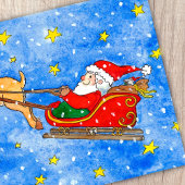 ニコール・ジェインズによるサンタのポストカード シーズンポストカード