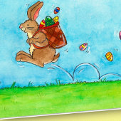 ニコール・ジェインズのイースターおめでとう カード