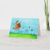 ニコール・ジェインズのイースターおめでとう カード (正面)