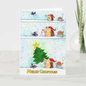ニコール・ジェインズのクリスマスレターのグリーティングカード カード (正面)