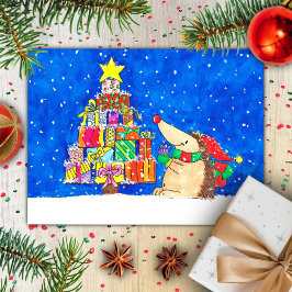 ニコール・ジェーンズによるクリスマスツリーのポストカード シーズンポストカード