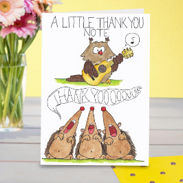 ニコール・ジェーンズによるTHANK YOU グリーティングカード サンキューカード