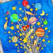 ニコール・ジャネスによるジェテデクロチェライラルーネのはがき ポストカード