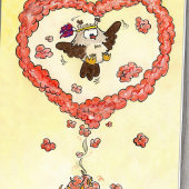 ニコール・ジャネスによるラブシグナル・グリーティングカード シーズンカード