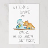 ニコール・ジャネスによる恐竜の友だち葉書 ポストカード