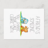 ニコール・ジャネスによる恐竜の友だち2葉書 ポストカード (正面)