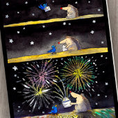 ニコール・ジャネスによる新年の挨拶カード シーズンカード