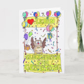 ニコール・ジャネスによるGEBURTSTAGSグリーティングカード カード (正面)