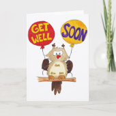 ニコール・ジャネスによるGET WELL SOONグリーティングカード カード (正面)