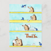 ニコール・ジャネスによるTHANK YOUポストカード ポストカード (正面)