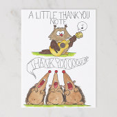 ニコール・ジャネスによるTHANK YOUポストカード ポストカード