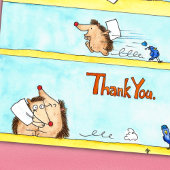 ニコール・ジャネスによるTHANK YOUポストカード ポストカード