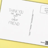 ニコール・ジャネスのハガキ救済がありがとう ポストカード