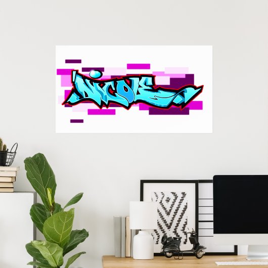 ニコール ポスター (ホームオフィス)