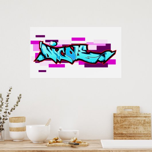 ニコール ポスター (キッチン)