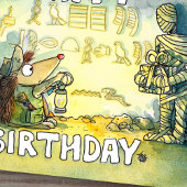 ニコールJanes著歴史のおたくのためのハッピーバースデー シーズンポストカード