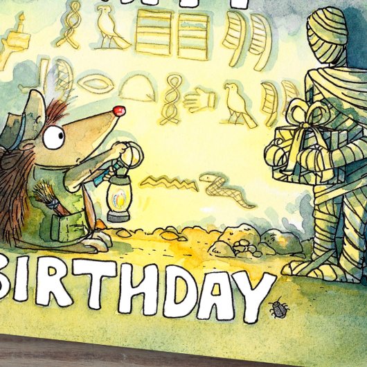 ニコールJanes著歴史のおたくのためのハッピーバースデー シーズンポストカード