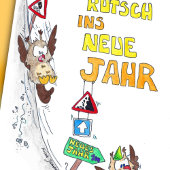 ニコールJanes著GUTEN RUTSCHの挨拶状 カード