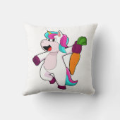 ニコーンとニンジン クッション (裏面)