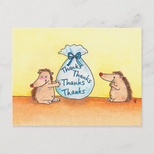 ニコ与えレ感謝してい・ジャネスのポストカード ポストカード (正面)