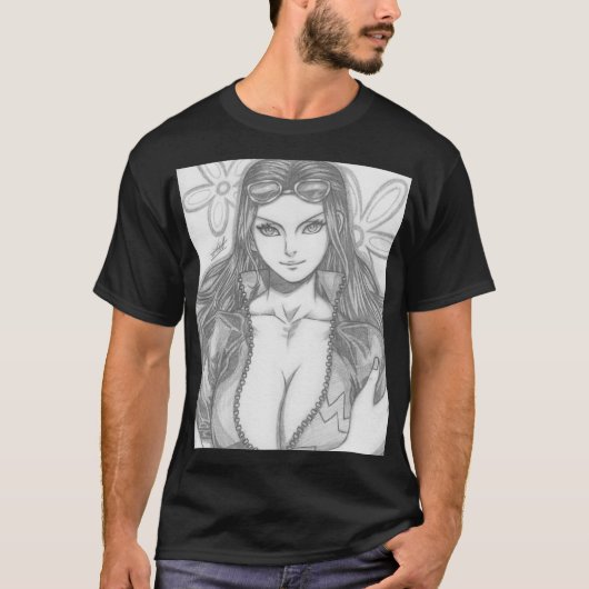 ニコ・ロビン~悪魔の子 Tシャツ (正面)
