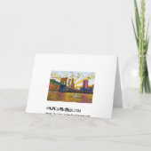 ニサイケデリックューヨーク市：WTC #1、ブルックリン·ブリッジ カード (裏面)