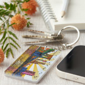 ニサイケデリックューヨーク市:WTC #1、ブルックリン·ブリッジ キーホルダー (正面右)