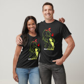 ニザウルスニーニティラノサウルス恐竜ベビー母 Tシャツ (ユニセックス)