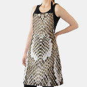 ニシキヘビの皮,ヘビのパターン,動物の皮膚のパターンde エプロン (インサイチュ)