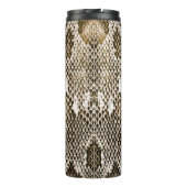 ニシキヘビの皮，ヘビのパターン，動物の皮膚のパターンde タンブラー (裏面)